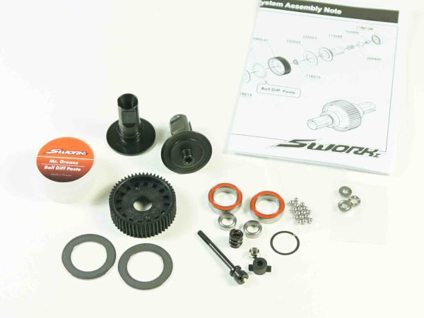 SWORKz Kugeldifferential komplett